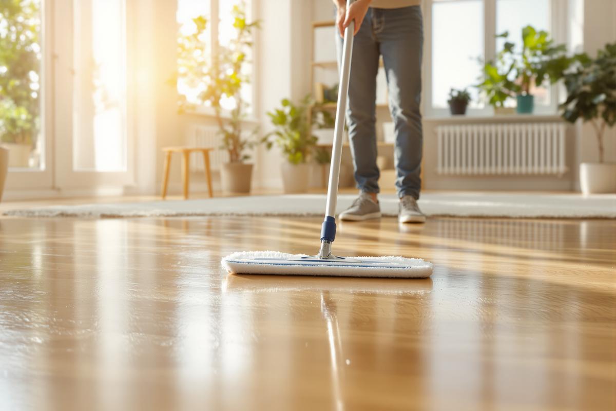 Forget Vinegar and Wax: This 1 Easy Trick Makes Your Floors Shine Like New