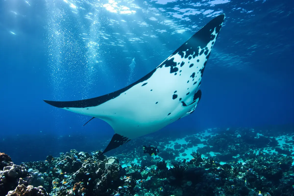 “Confirmed: Giant manta ray tracked across oceans stuns scientists”