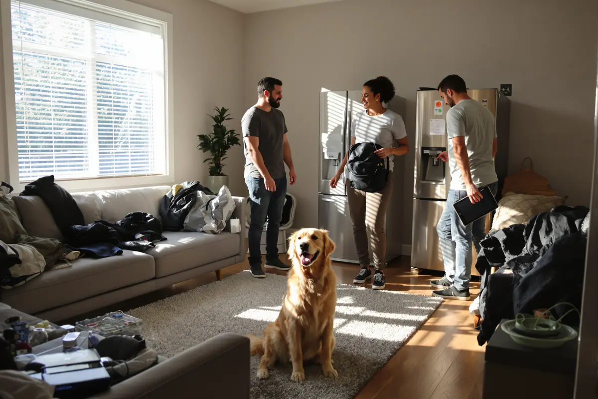 He hires a dog sitter—then his camera catches strangers inside (you won’t believe how)