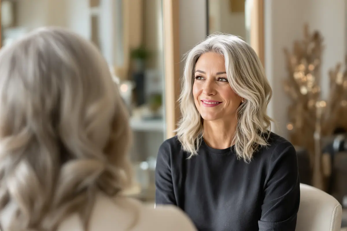 Ditch hair dyes: this surprising trend hides greys and takes years off you
